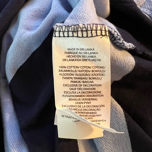 Ralph Lauren Polo Blue Stripe Size Large - Picture 4 of 5